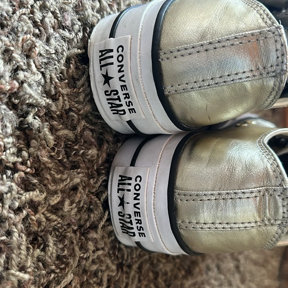 Converse Chuck Taylor Allstars platform- gold - Picture 6 of 8